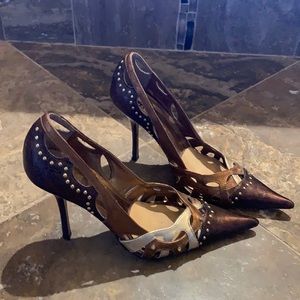 Bakers 6” Multi-Brown Stilettos